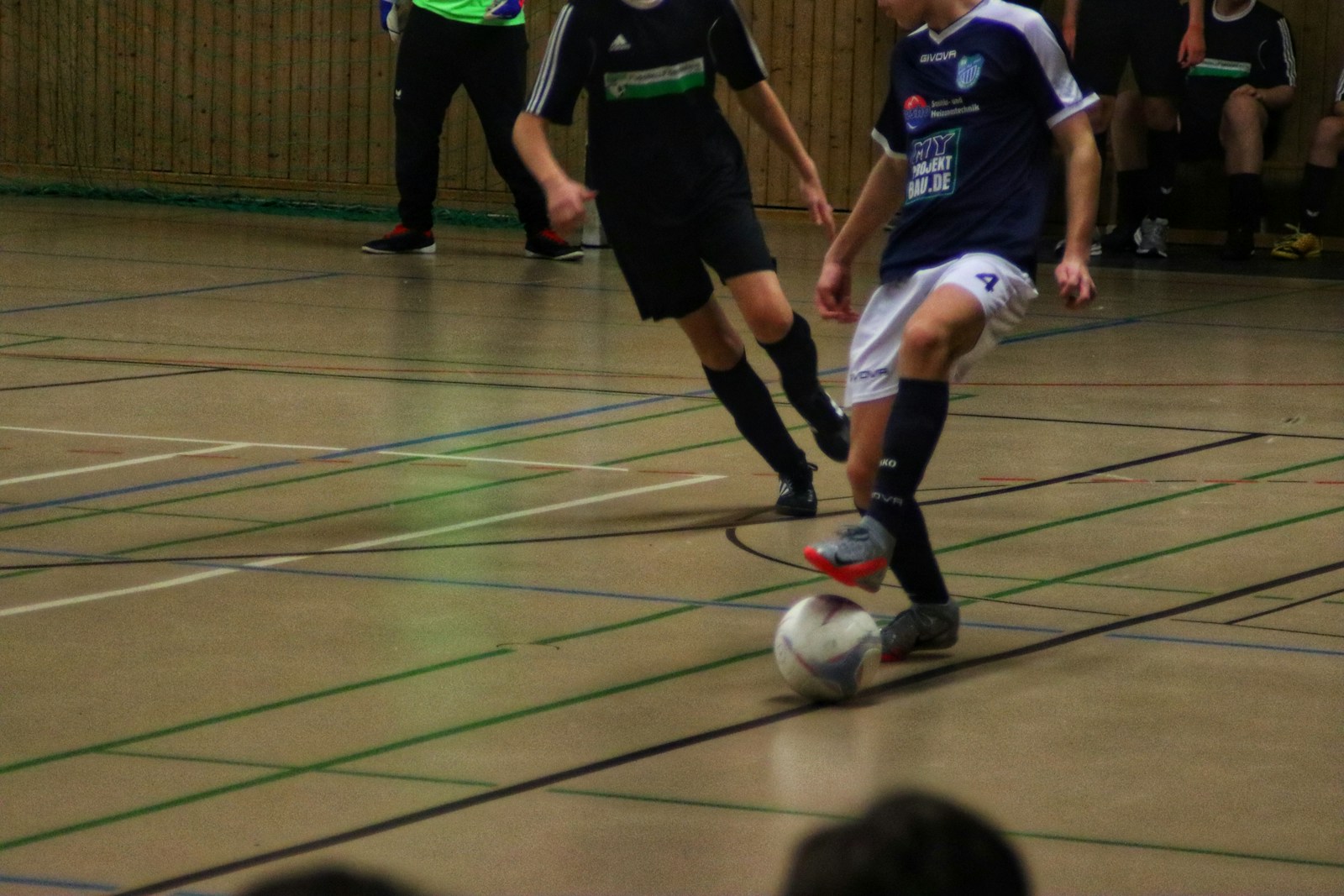 Fußball, Halle, Kinder